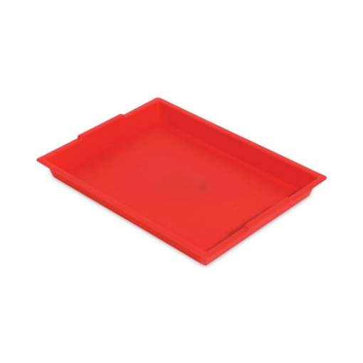 Picture of Little Artist Antimicrobial Finger Paint Tray, 16 x 1.8 x 12, Red