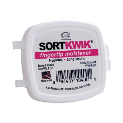 Picture of Sortkwik Fingertip Moisteners, 1 Oz, Pink