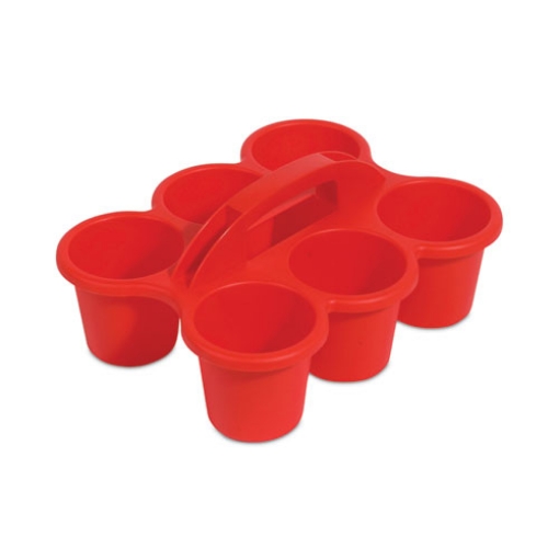 Picture of Little Artist Antimicrobial Six-Cup Caddy, Red