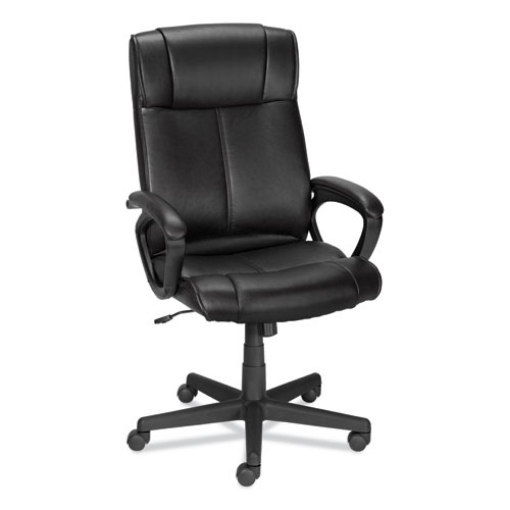 Picture of Alera Dalibor Series Manager Chair, Supports Up to 250 lb, 17.5" to 21.3" Seat  Height, Black Seat/Back, Black Base