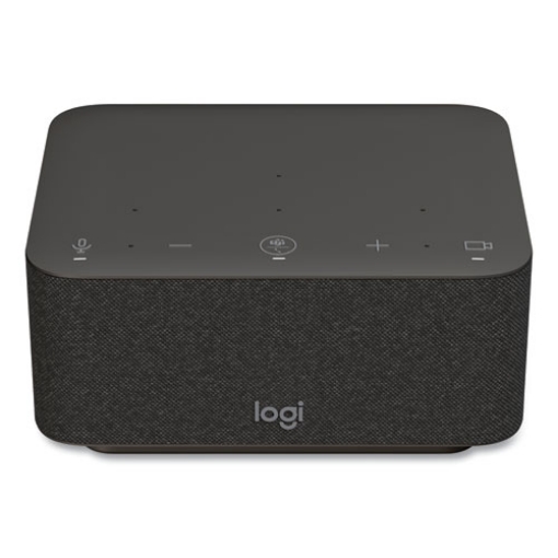 Picture of Teams Logi Dock, 1 HDMI/1 Displayport/2 USB A/3 USB C, Graphite