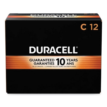 Picture of Coppertop Alkaline C Batteries, 12/box