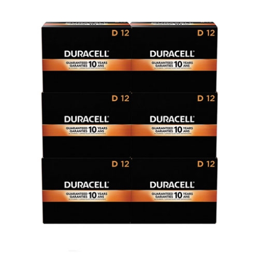 Picture of Coppertop Alkaline D Batteries, 72/carton