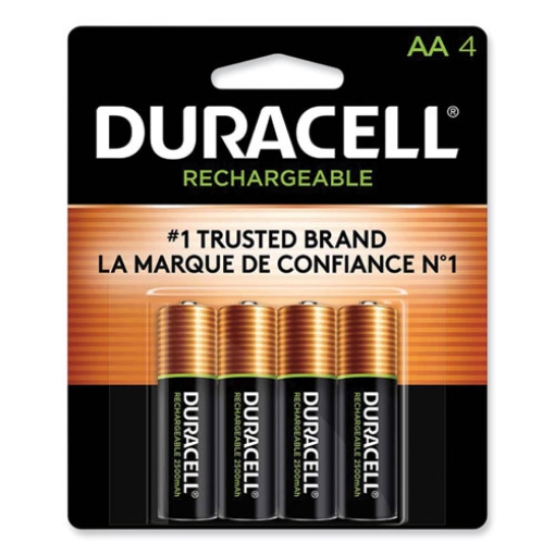 Picture of Rechargeable Staycharged Nimh Batteries, Aa, 4/pack