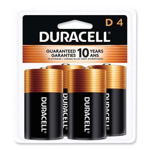 Picture of Coppertop Alkaline D Batteries, 4/pack