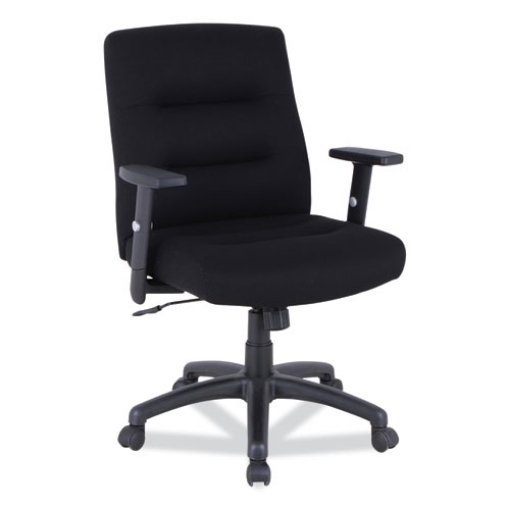 Picture of Alera Kesson Series Petite Office Chair, Supports Up To 300 Lb, 17.71" To 21.65" Seat Height, Black