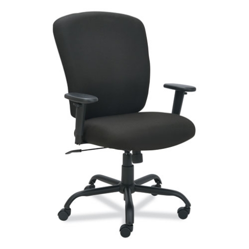 Picture of Alera Mota Series Big And Tall Chair, Supports Up To 450 Lb, 19.68" To 23.22" Seat Height, Black