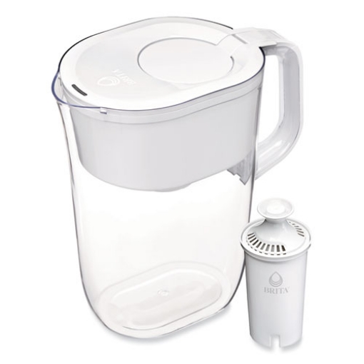 Picture of Tahoe Water Pitcher with Standard Filter, 10 Cup, Clear, 2/Carton