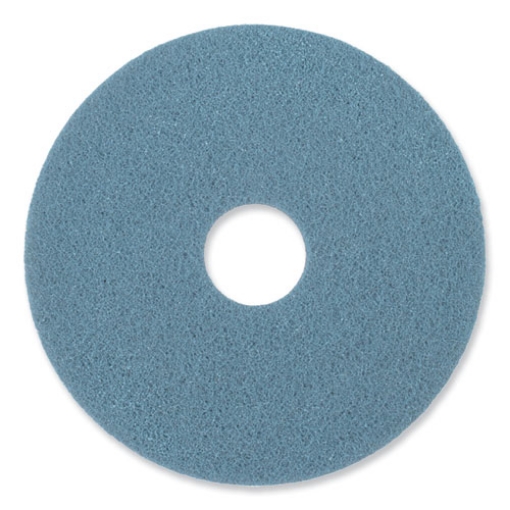 Picture of Twister Floor Pad, 20" Diameter, Blue, 2/Carton