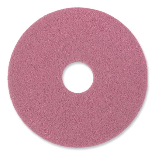 Picture of Twister Floor Pad, 20" Diameter, Pink, 2/Carton