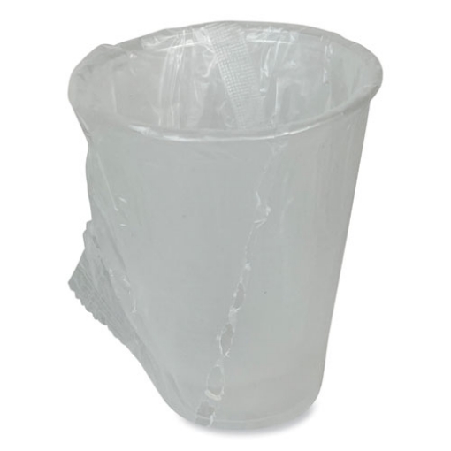 Picture of Translucent Plastic Cold Cups, Individually Wrapped, 9 oz, Polypropylene, 1,000/Carton