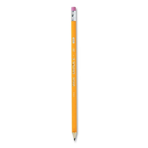 Picture of Oriole Presharpened Pencils, HB (#2), Black Lead, Yellow Barrel, Dozen