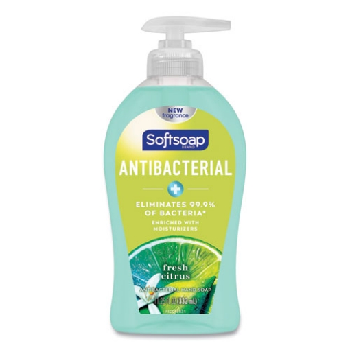 Picture of Antibacterial Hand Soap, Fresh Citrus, 11.25 Oz Pump Bottle, 6/carton