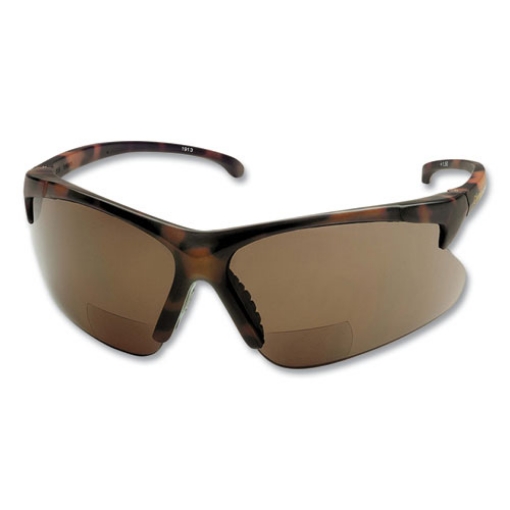 Picture of V60 30-06 Readers Safety Sunglasses, Nylon Tortoise Frame, Smoke Polycarbonate Lens, 6/Box