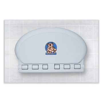 Picture of kb208 oval wall mounted, 34 x 21, gray