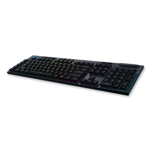 Picture of g915 lightspeed wireless rgb mechanical gaming keyboard, tactile keys, black