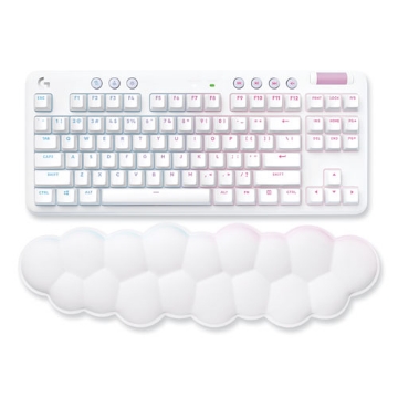 Picture of g715 wireless gaming keyboard, 87 keys, white