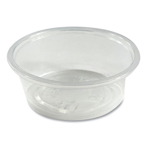 Picture of souffle/portion cups, 1.5 oz, polypropylene, translucent, 2,500/carton