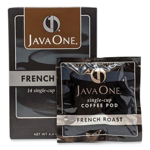 Picture of Coffee Pods, French Roast, Single Cup, 14/box