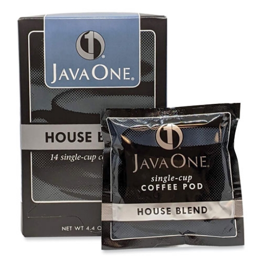 Picture of Coffee Pods, House Blend, Single Cup, 14/box