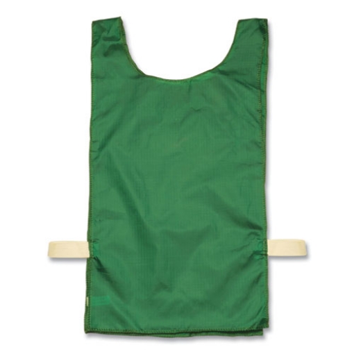 Picture of Heavyweight Pinnies, Nylon, One Size, Green, 1/Dozen