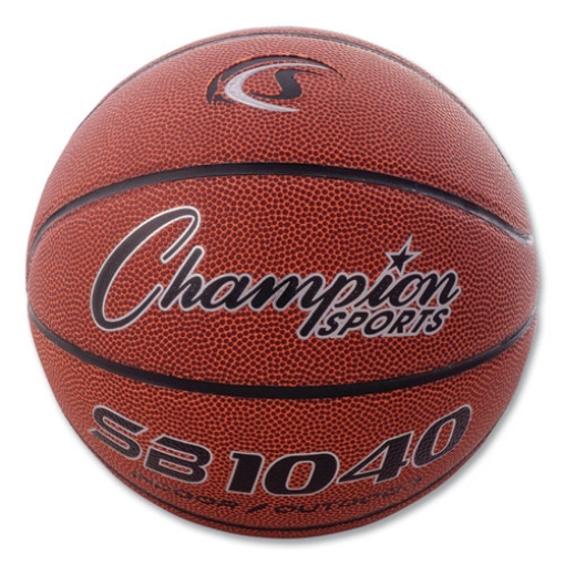 Picture of COMPOSITE BASKETBALL, OFFICIAL JUNIOR SIZE, BROWN