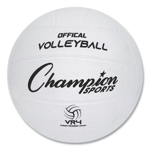 Picture of Rubber Sports Ball, For Volleyball, Official Size, White