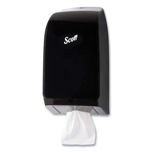 Picture of Hygienic Bathroom Tissue Dispenser, 7 x 5.73 x 13.34, Black