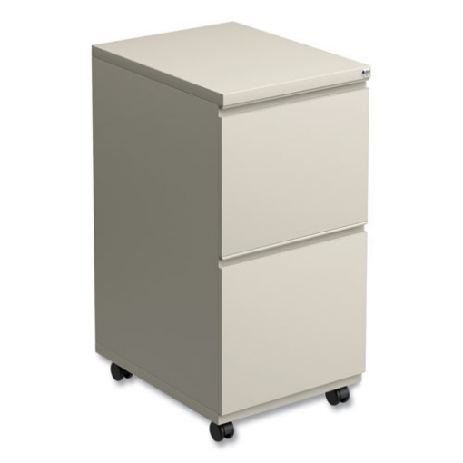 Picture of File Pedestal With Full-Length Pull, Left Or Right, 2 Legal/letter-Size File Drawers, Putty, 14.96" X 19.29" X 27.75"