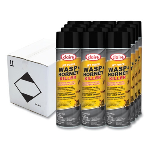 Picture of Jet Force Wasp & Hornet Killer, 14 oz Aerosol Spray, 12/Carton