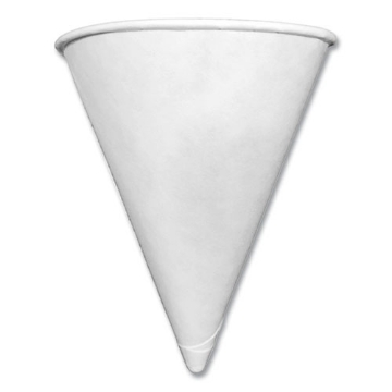 Picture of Paper Cone Cups, 3.2 oz, White, 200/Pack