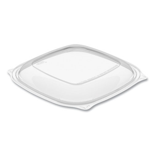 Picture of PresentaBowls Pro Clear Square Lids for 24-32 oz Bowls, 8.5 x 8.5 x 0.5, Clear, Plastic, 63/Bag, 4 Bags/Carton