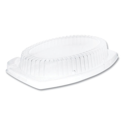 Picture of Dome Covers for Dinnerware, Clear, Plastic, 125/Bag, 4/Bags Carton