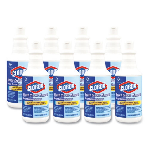 Picture of Bleach Cream Cleanser, Fresh Scent, 32 Oz Bottle, 8/carton