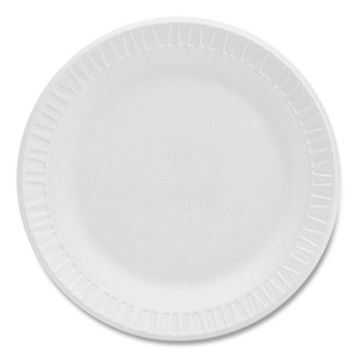 Picture of Concorde Foam Plate, 6" dia, White, 1,000/Carton