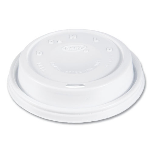 Picture of Cappuccino Dome Sipper Lids, Fits 12 Oz To 24 Oz Cups, White, 1,000/carton
