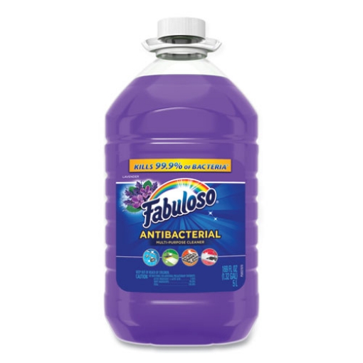 Picture of Antibacterial Multi-Purpose Cleaner, Lavender Scent, 169 oz Bottle, 3/Carton