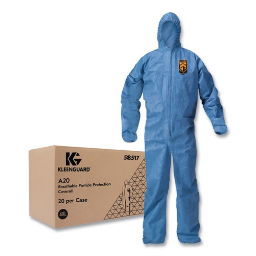 Picture of COVERALL,BLUE,4XL,20/CT