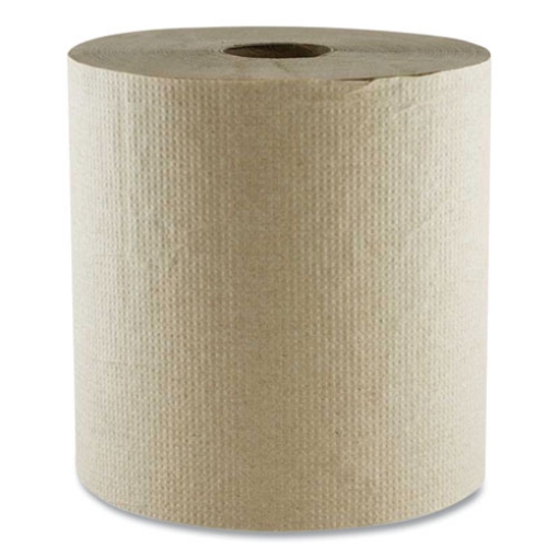 Picture of Hard Wound Towel, 1 Ply, 8" x 700 ft, Kraft, 6/Carton