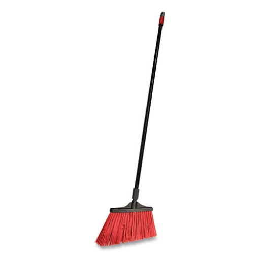 Picture of Maxistrong Angle Broom, 56" Handle, Black, 6/carton