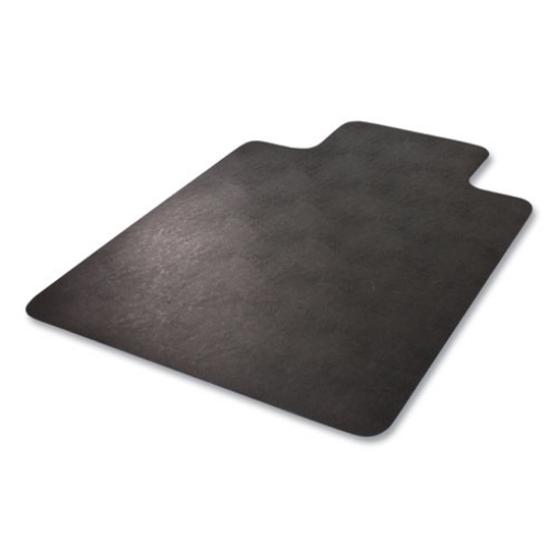 Picture of EconoMat Hard Floor Chair Mat, Lipped, 36 x 48, Black, Ships in 4-6 Business Days