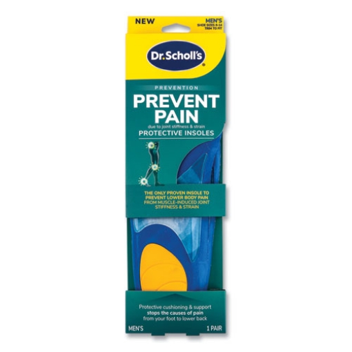 Picture of Prevent Pain Protective Insoles for Men, Men's Size 8 to 14, Blue