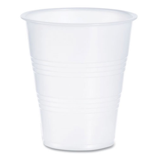 Picture of HIGH-IMPACT POLYSTYRENE COLD CUPS, 7 OZ, TRANSLUCENT, CLEAR, 100/PACK