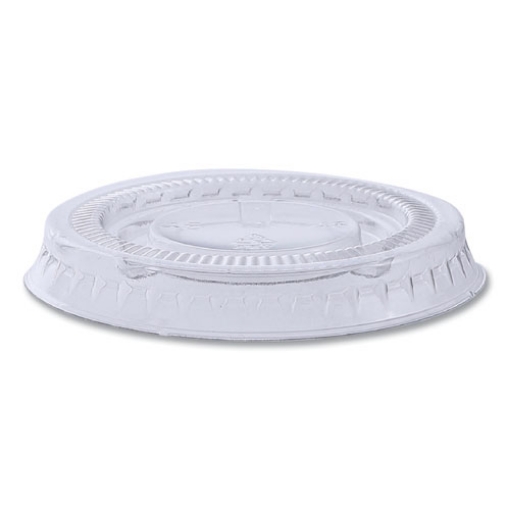 Picture of Souffle/portion Cup Lids, Fits 1 Oz Portion Cups, Clear, 2,500/carton