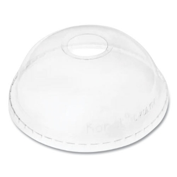 Picture of PET Lids, Dome Lid, Fits 32 oz Cold Cups, Clear, 500/Carton