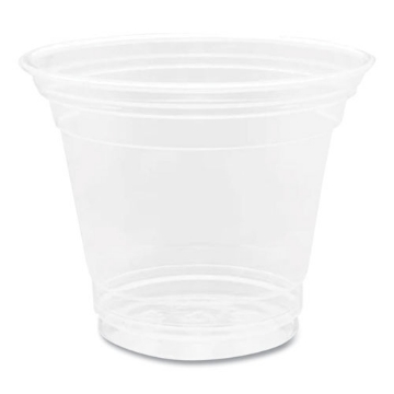 Picture of PET Plastic Cups, 9 oz, Clear, 1,000/Carton