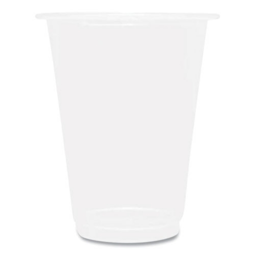 Picture of PET Plastic Cups, 7 oz, Clear, 1,000/Carton