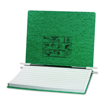 Picture of Presstex Covers With Storage Hooks, 2 Posts, 6" Capacity, 14.88 X 11, Dark Green