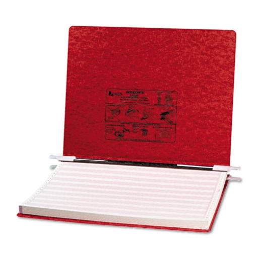 Picture of Presstex Covers With Storage Hooks, 2 Posts, 6" Capacity, 14.88 X 11, Executive Red