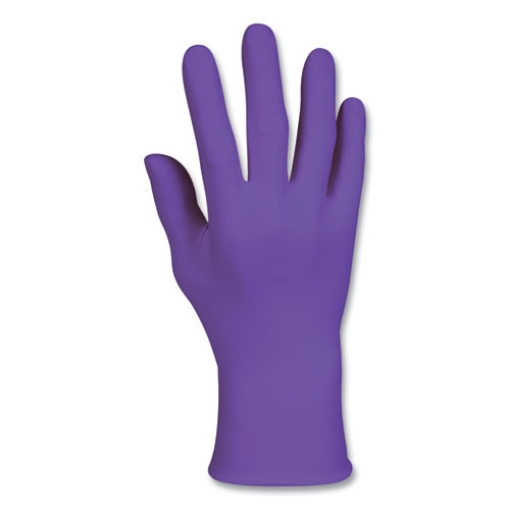 Picture of PURPLE NITRILE Exam Gloves, 242 mm Length, Small, Purple, 100/Box